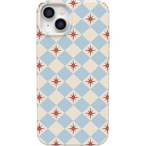 Casely iPhone 14 Plus Case | Palermo | Dippin’ Daisy’s Italian Coast | Compatible with MagSafe(Chelsea Checker | Starlight Tiles)
