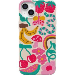 Casely iPhone 14 Plus Case | Palermo | Dippin’ Daisy’s Italian Coast | Compatible with MagSafe(Crayola Crayon | Doodle Bug)