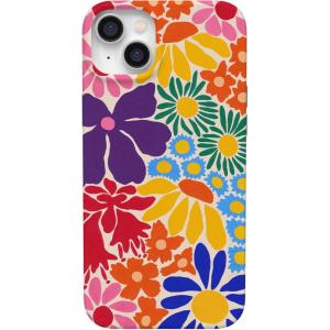 Casely iPhone 14 Plus Case | Palermo | Dippin’ Daisy’s Italian Coast | Compatible with MagSafe(Flower Patch | Multi-Color Floral)