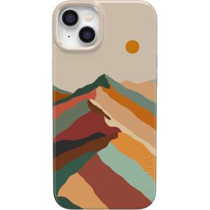 Casely iPhone 14 Plus Case | Palermo | Dippin’ Daisy’s Italian Coast | Compatible with MagSafe(Magic Mountain | Colorblock)