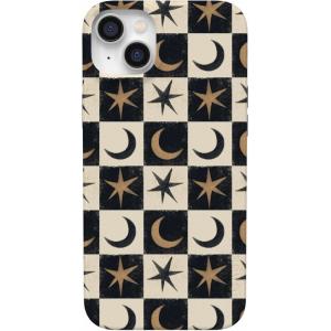 Casely iPhone 14 Plus Case | Palermo | Dippin’ Daisy’s Italian Coast | Compatible with MagSafe(Mystic Moonstar | Black Celestial)