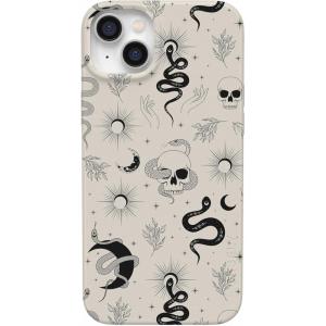 Casely iPhone 14 Plus Case | Palermo | Dippin’ Daisy’s Italian Coast | Compatible with MagSafe(No Further Explanation | Snakes & Skulls)