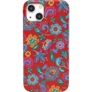 Casely iPhone 14 Plus Case | Palermo | Dippin’ Daisy’s Italian Coast | Compatible with MagSafe(Painted Flowers | Frida Kahlo Floral)