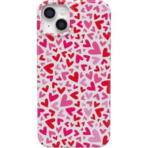 Casely iPhone 14 Plus Case | Palermo | Dippin’ Daisy’s Italian Coast | Compatible with MagSafe(XOXO | Pink Candy Hearts)