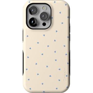 Casely iPhone 14 Pro Case | Opposites Attract | Day & Night Mountains | Compatible with MagSafe | Bold Protective Design(I’m Yours | Tiny Hearts)