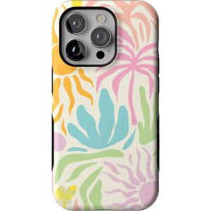 Casely iPhone 14 Pro Case | Opposites Attract | Day & Night Mountains | Compatible with MagSafe | Bold Protective Design(Pura Vida | Oasis)