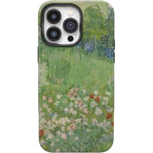 Casely iPhone 14 Pro Case | Opposites Attract | Day & Night Mountains | Compatible with MagSafe | Bold Protective Design(Vincent’s Admired Garden)