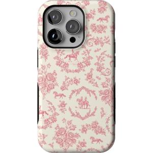 Casely iPhone 14 Pro Case | Opposites Attract | Day & Night Mountains | Compatible with MagSafe | Bold Protective Design(Western Bloom | Jenna Palek x Casely)