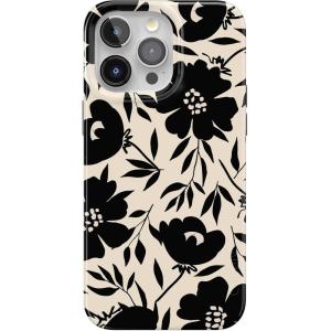 Casely iPhone 14 Pro Case | Sage Garden | Green Floral | Compatible with MagSafe | Classic Ultra-Slim Case Design(Dark Fantasy | Contrast Floral)