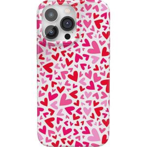 Casely iPhone 14 Pro Case | Sage Garden | Green Floral | Compatible with MagSafe | Classic Ultra-Slim Case Design(OXOXO | Pink Candy Hearts)
