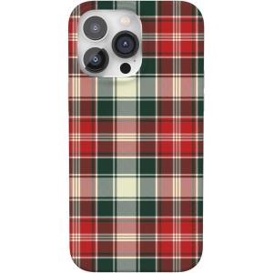 Casely iPhone 14 Pro Case | Sage Garden | Green Floral | Compatible with MagSafe | Classic Ultra-Slim Case Design(Plaid & Proper | Signature Plaid)