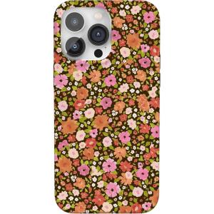 Casely iPhone 14 Pro Case | Sage Garden | Green Floral | Compatible with MagSafe | Classic Ultra-Slim Case Design(Rustic Roses | Boho Bouquet)