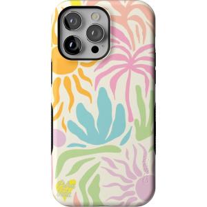 Casely iPhone 14 Pro Max Case | Nantucket Cottage | Blue Hydrangea | Compatible with MagSafe | Bold Protective Design(Pura Vida | Oasis)