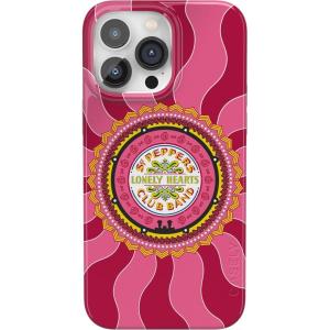 Casely iPhone 14 Pro Max Case | Not a Phase | Clear Flash Tattoo | Compatible with MagSafe | Classic Ultra Slim Design(Beatles | Lonely Hearts Club | Sgt. Pepper’s)
