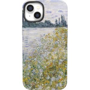 Casely iPhone 15 Case | Be Mine | Tiny Hearts | Bold Protective Design | Compatible with MagSafe(The Met Museum | Île aux Fleurs)