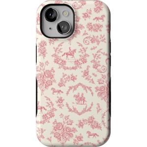 Casely iPhone 15 Case | Be Mine | Tiny Hearts | Bold Protective Design | Compatible with MagSafe(Western Bloom | Jenna Palek x Casely)