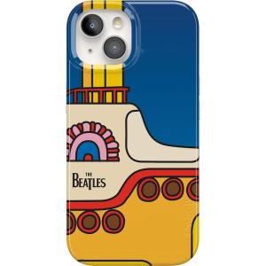 Casely iPhone 15 Case | Falling for You | Plum Floral | Compatible with MagSafe | Classic Ultra Slim Design(Beatles | Yellow Submarine)