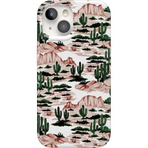 Casely iPhone 15 Case | Falling for You | Plum Floral | Compatible with MagSafe | Classic Ultra Slim Design(Gold Rush | Desert)