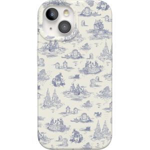 Casely iPhone 15 Case | Falling for You | Plum Floral | Compatible with MagSafe | Classic Ultra Slim Design(Graveyard Gathering | Skeleton Picnic)