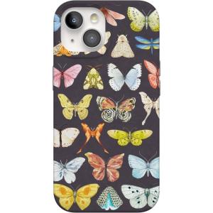 Casely iPhone 15 Case | Falling for You | Plum Floral | Compatible with MagSafe | Classic Ultra Slim Design(Midnight Monarch | Jenna Palek x Casely)