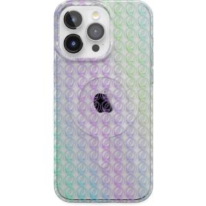 Casely iPhone 15 Pro Case | Mocha Ripple | Brown Waves | Compatible with MagSafe | Classic Ultra Slim Design(Grateful Dead | Rainbow Ripple | Holographic)