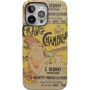 Casely iPhone 15 Pro Max Case | Kiwi Kiss | Matcha Green Shimmer Glitter | Bold Protective Design | Compatible with MagSafe(French Bubbly)