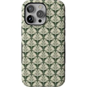 Casely iPhone 15 Pro Max Case | Kiwi Kiss | Matcha Green Shimmer Glitter | Bold Protective Design | Compatible with MagSafe(The Boyfriend Collection | Cabana Nights)