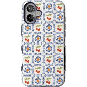Casely iPhone 16 Case | Botanical Blooms | Floral Patchwork | Compatible with MagSafe | Bold Protective Design(Palermo | Dippin’ Daisy’s Italian Coast)