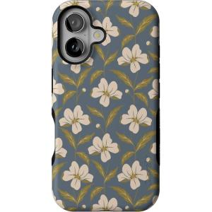 Casely iPhone 16 Case | Botanical Blooms | Floral Patchwork | Compatible with MagSafe | Bold Protective Design(The Boyfriend Collection | Lei’d Back)