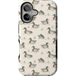 Casely iPhone 16 Case | Botanical Blooms | Floral Patchwork | Compatible with MagSafe | Bold Protective Design(The Boyfriend Collection | Mallard & Co.)