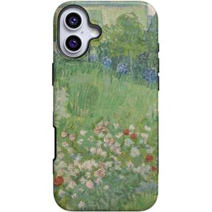 Casely iPhone 16 Case | Botanical Blooms | Floral Patchwork | Compatible with MagSafe | Bold Protective Design(Vincent’s Admired Garden)