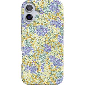 Casely iPhone 16 Case | Van Gogh | Head of a Skeleton with a Burning Cigarette Phone | Classic Ultra-Slim Design | Compatible with MagSafe(Dream Garden | Cottagecore)