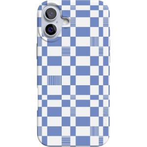 Casely iPhone 16 Case | Van Gogh | Head of a Skeleton with a Burning Cigarette Phone | Classic Ultra-Slim Design | Compatible with MagSafe(Reality Check | Periwinkle)