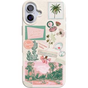 Casely iPhone 16 Case | Van Gogh | Head of a Skeleton with a Burning Cigarette Phone | Classic Ultra-Slim Design | Compatible with MagSafe(Vintage Vacay | FashionPass x Casely)