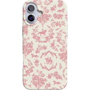 Casely iPhone 16 Case | Van Gogh | Head of a Skeleton with a Burning Cigarette Phone | Classic Ultra-Slim Design | Compatible with MagSafe(Western Bloom | Jenna Palek x Casely)