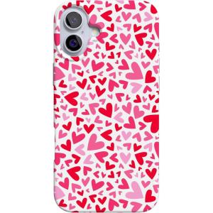 Casely iPhone 16 Case | Van Gogh | Head of a Skeleton with a Burning Cigarette Phone | Classic Ultra-Slim Design | Compatible with MagSafe(XOXO | Candy Hearts)