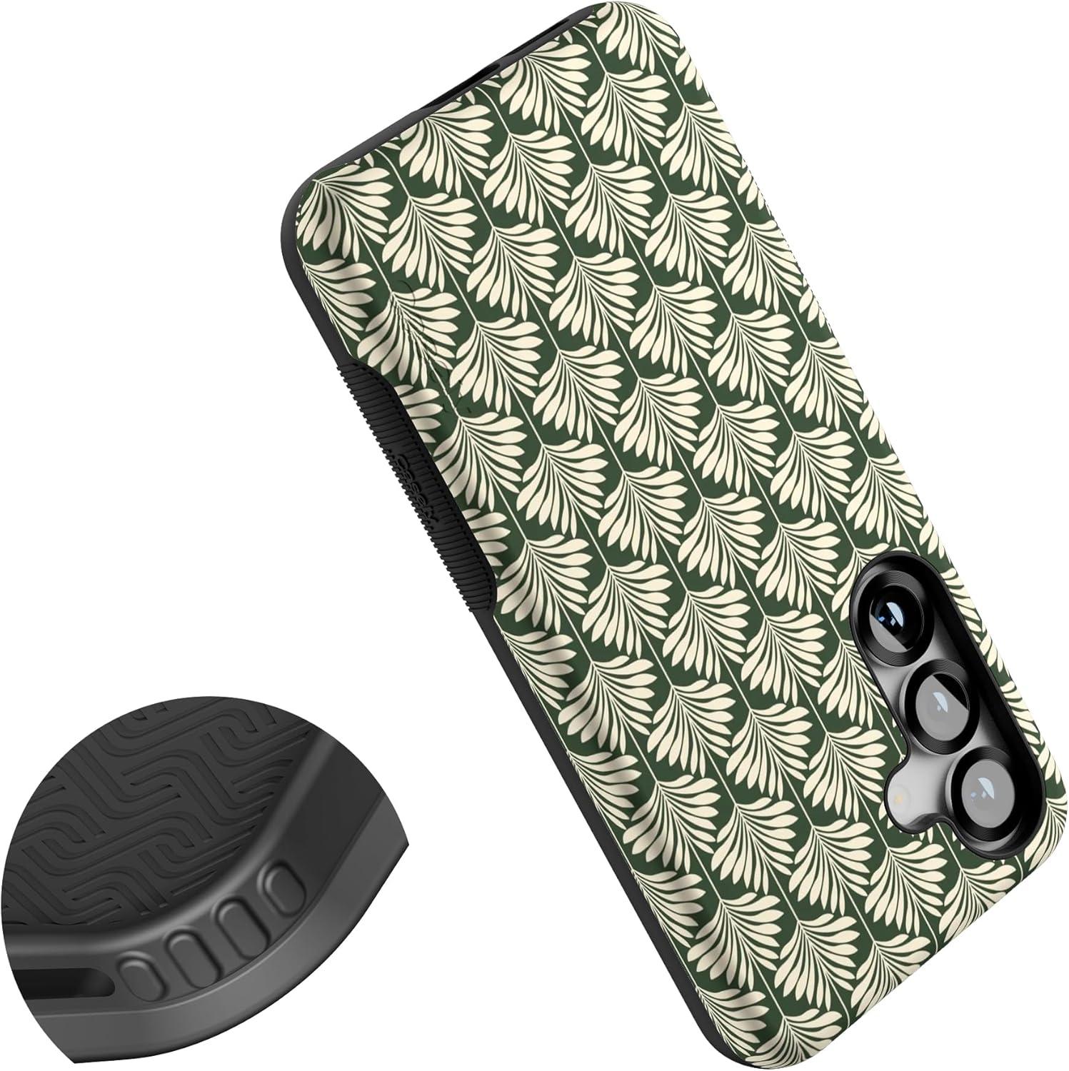 imageCasely Galaxy S25 Case Oasis Pura Vida Floral Compatible with MagSafe Bold Protective DesignThe Boyfriend Collection Cabana Nights