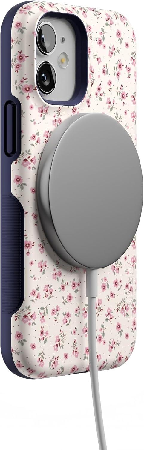 imageCasely iPhone 12 Mini Case  Viva La Vida  Frida Kahlo Collage  Compatible with MagSafe  Bold Protective DesignCottage Charm  Cottagecore