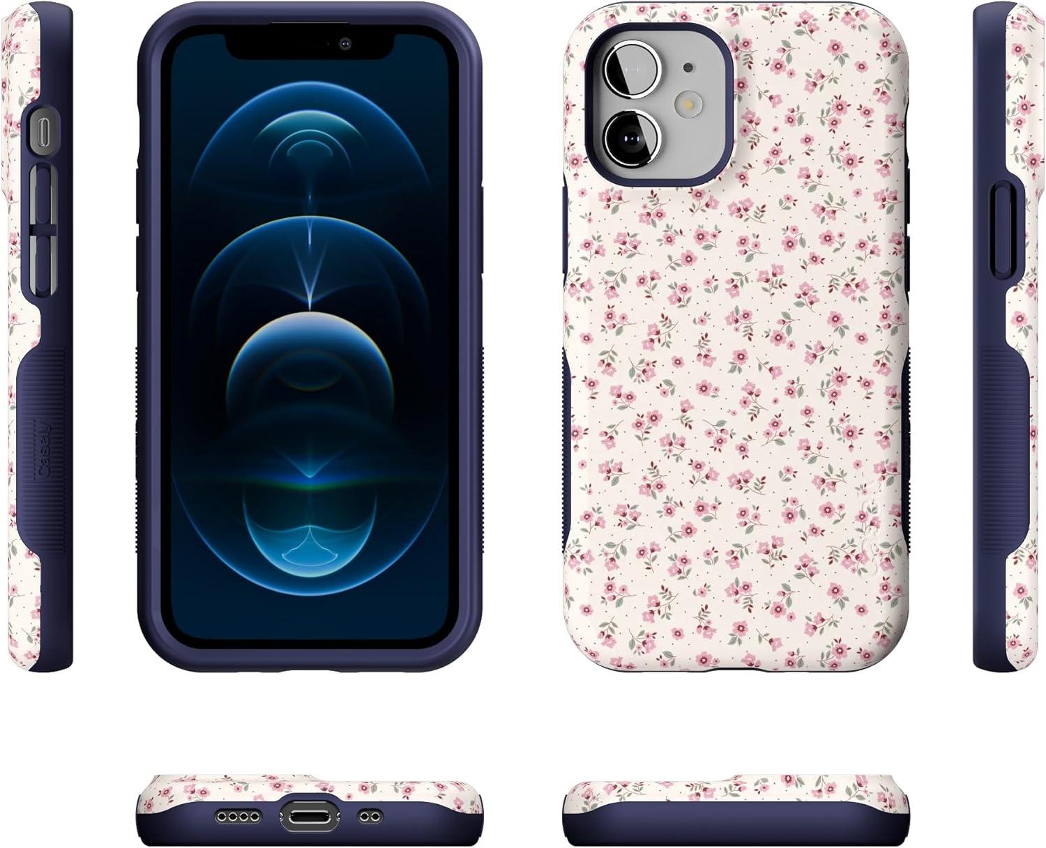 imageCasely iPhone 12 Mini Case  Viva La Vida  Frida Kahlo Collage  Compatible with MagSafe  Bold Protective DesignCottage Charm  Cottagecore