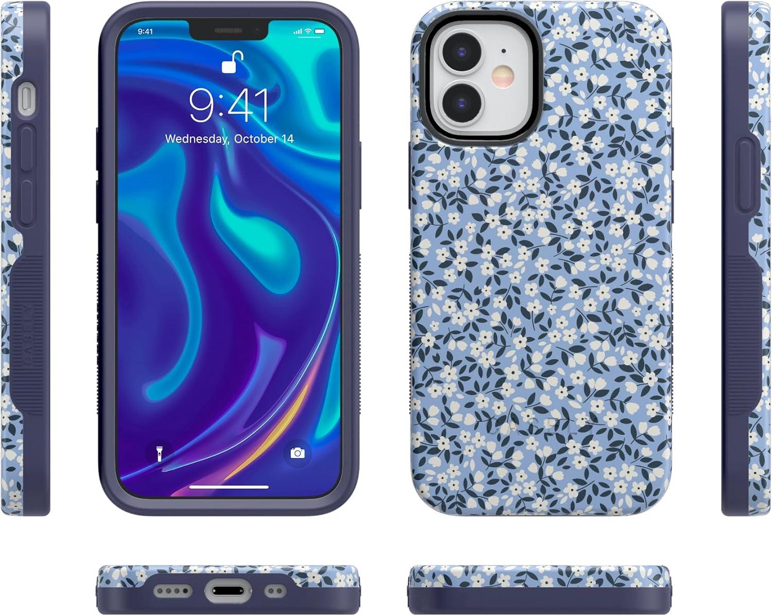 imageCasely iPhone 1212 Pro Case  Tropical Dreams  Pura Vida  Compatible with MagSafe  Bold Protective DesignPicking Daisies  Cottagecore