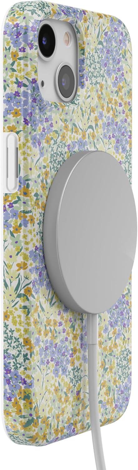 imageCasely iPhone 13 Case  Fit Check  Neutral Checkerboard  Compatible with MagSafe  Classic Ultra Slim DesignDream Garden  Cottagecore