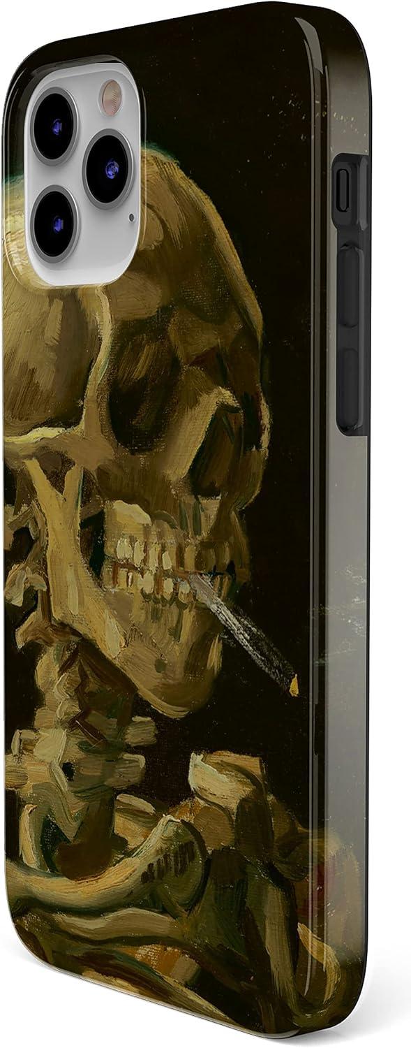 imageCasely iPhone 13 Pro Case Compatible with MagSafe Flower Patch Girly Floral Case01 Van Gogh After Hours Skeleton