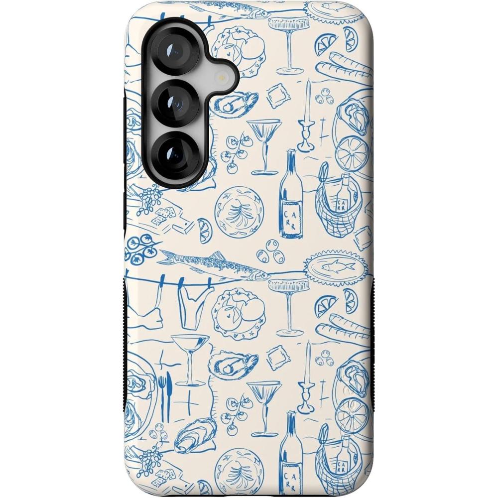 imageCasely Galaxy S25 Case  Oasis  Pura Vida Floral  Compatible with MagSafe  Bold Protective DesignAmalfi Aperitivo  Dolce Vita