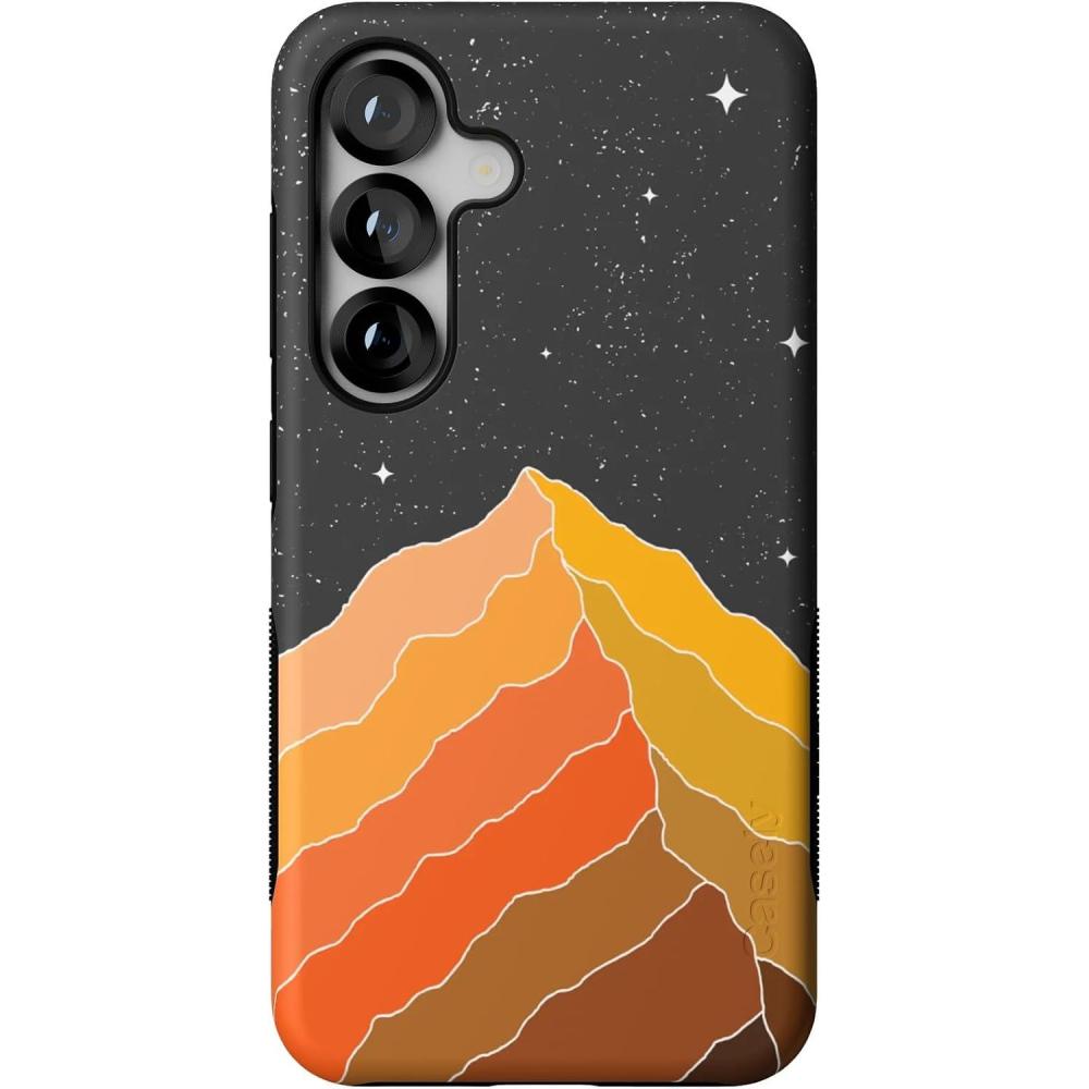 imageCasely Galaxy S25 Case  Oasis  Pura Vida Floral  Compatible with MagSafe  Bold Protective DesignNight Skies  Mountain Starlight