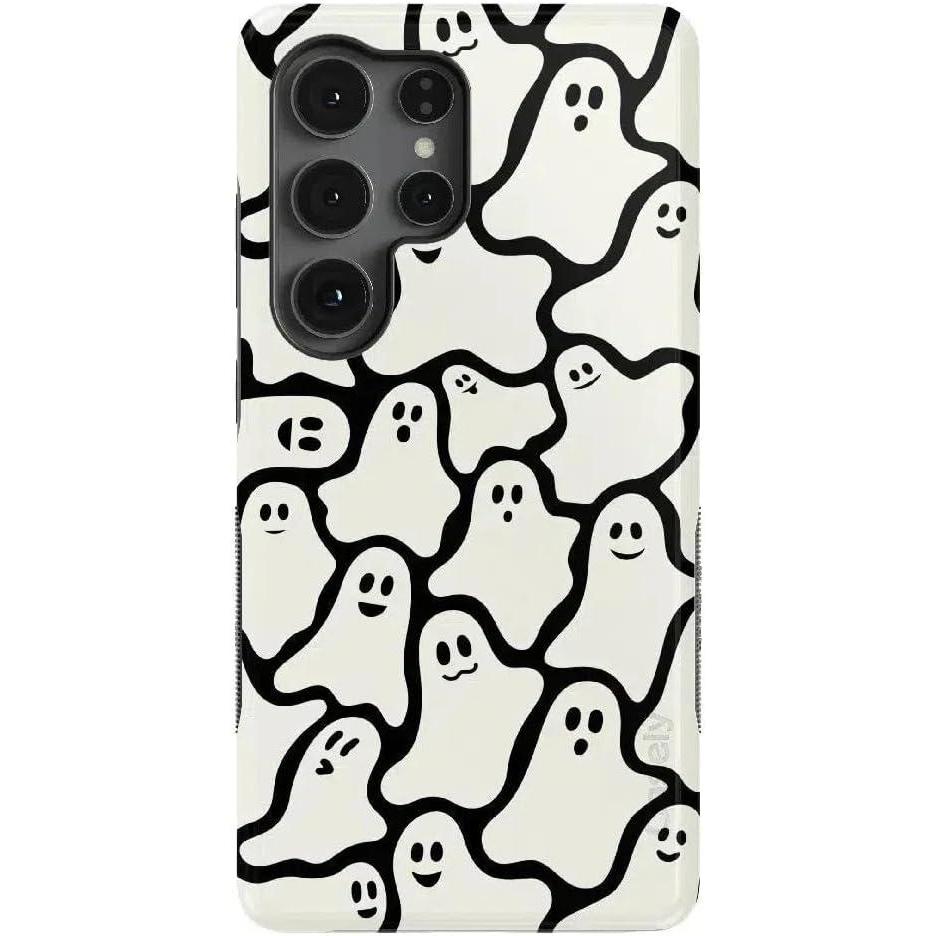 imageCasely Galaxy S25 Ultra Case  Chateau Pups  French Dog  Compatible with MagSafe  Bold Protective DesignDont Ghost Me  Halloween