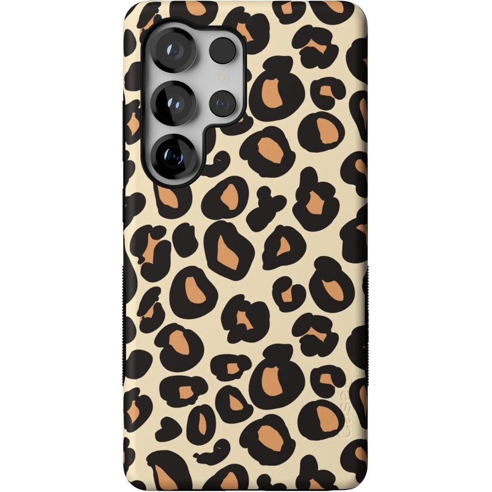 imageCasely Galaxy S25 Ultra Case  Chateau Pups  French Dog  Compatible with MagSafe  Bold Protective DesignInto the Wild  Leopard Print