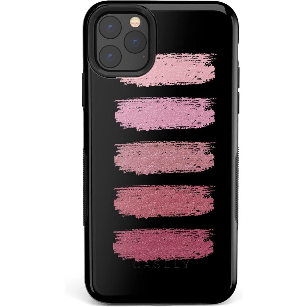 imageCasely iPhone 11 Pro Case  Flower My World  Ocean Blue Floral  Bold Protective DesignInsta Famous Makeup Swatch