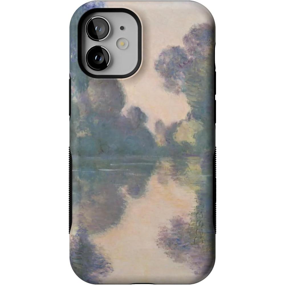 imageCasely iPhone 12 Mini Case  Viva La Vida  Frida Kahlo Collage  Compatible with MagSafe  Bold Protective DesignMonets Morning  The Met Museum Collection