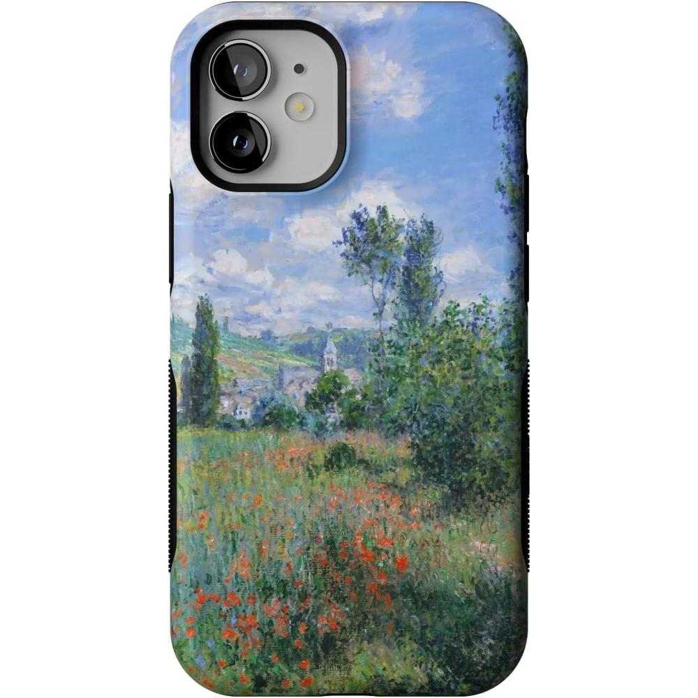 imageCasely iPhone 12 Mini Case  Viva La Vida  Frida Kahlo Collage  Compatible with MagSafe  Bold Protective DesignMonets View  The Met Museum