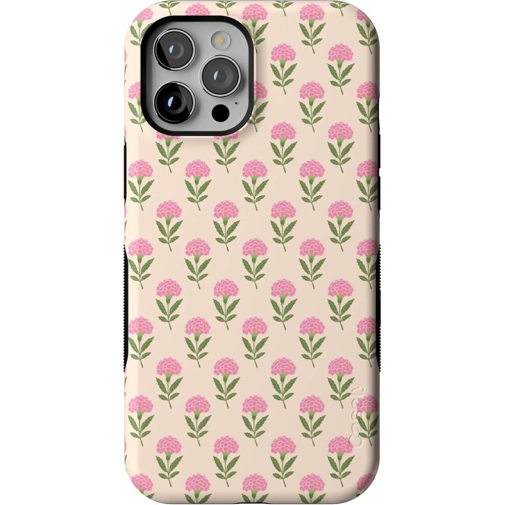imageCasely iPhone 12 Pro Max Case  Denim Cowgirl  Fun on Weekdays  Compatible with MagSafe  Bold Protective Case DesignJennas Flowers  Fun on Weekdays